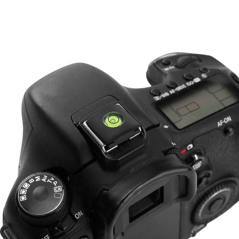 CarPro 6 Pack Camera Hot Shoe Level, Hot Shoe Bubble Level Camera Hot Shoe Cover 2 Axis Bubble Spirit Level Compatible with DSLR Film Camera Canon Nikon Olympus,Combo Pack - 2 Axis and 1 Axis - Image 3